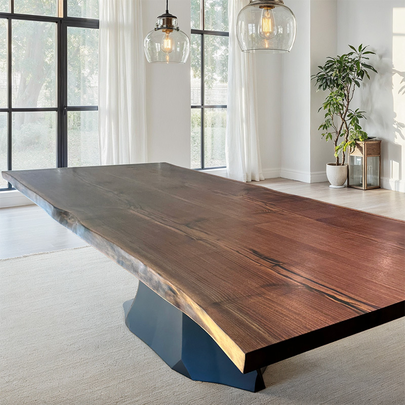 Portsmouth Book Matched Live Edge Table
